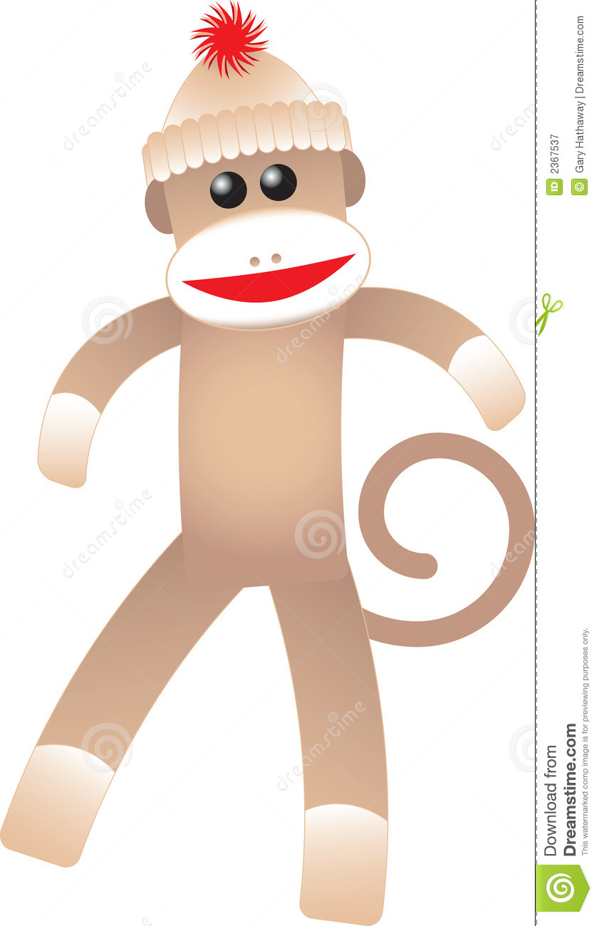Sock Monkey Clip Art Free Clipart Collection - Free Printable Sock Monkey Clip Art