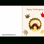 Special "happy Thanksgiving Cards" Printable For Parents & Friends   Happy Thanksgiving Cards Free Printable