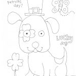 St. Patrick's Day Coloring Page Preschool  Free Printable | St   Free Printable Saint Patrick Coloring Pages