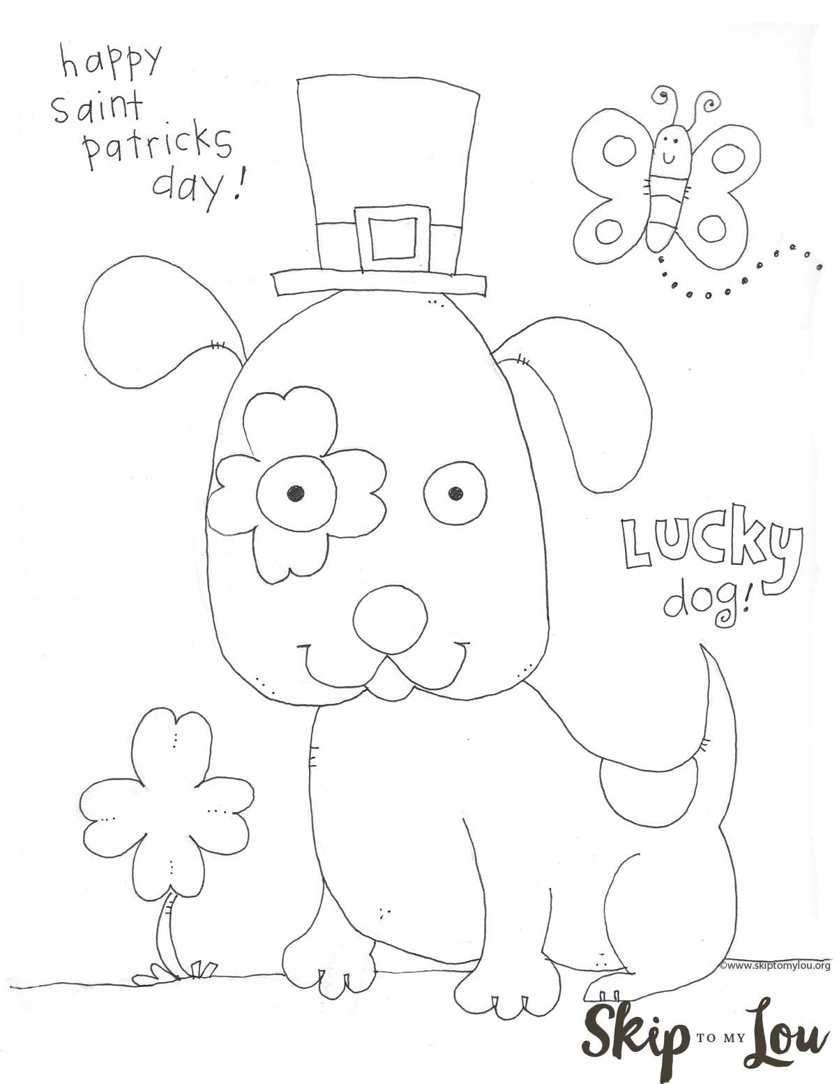 St. Patrick&amp;#039;s Day Coloring Page Preschool- Free Printable | St - Free Printable Saint Patrick Coloring Pages