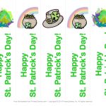 St. Patrick's Day Worksheets: St. Patrick's Day Bookmarks   Free Printable St Patrick's Day Card