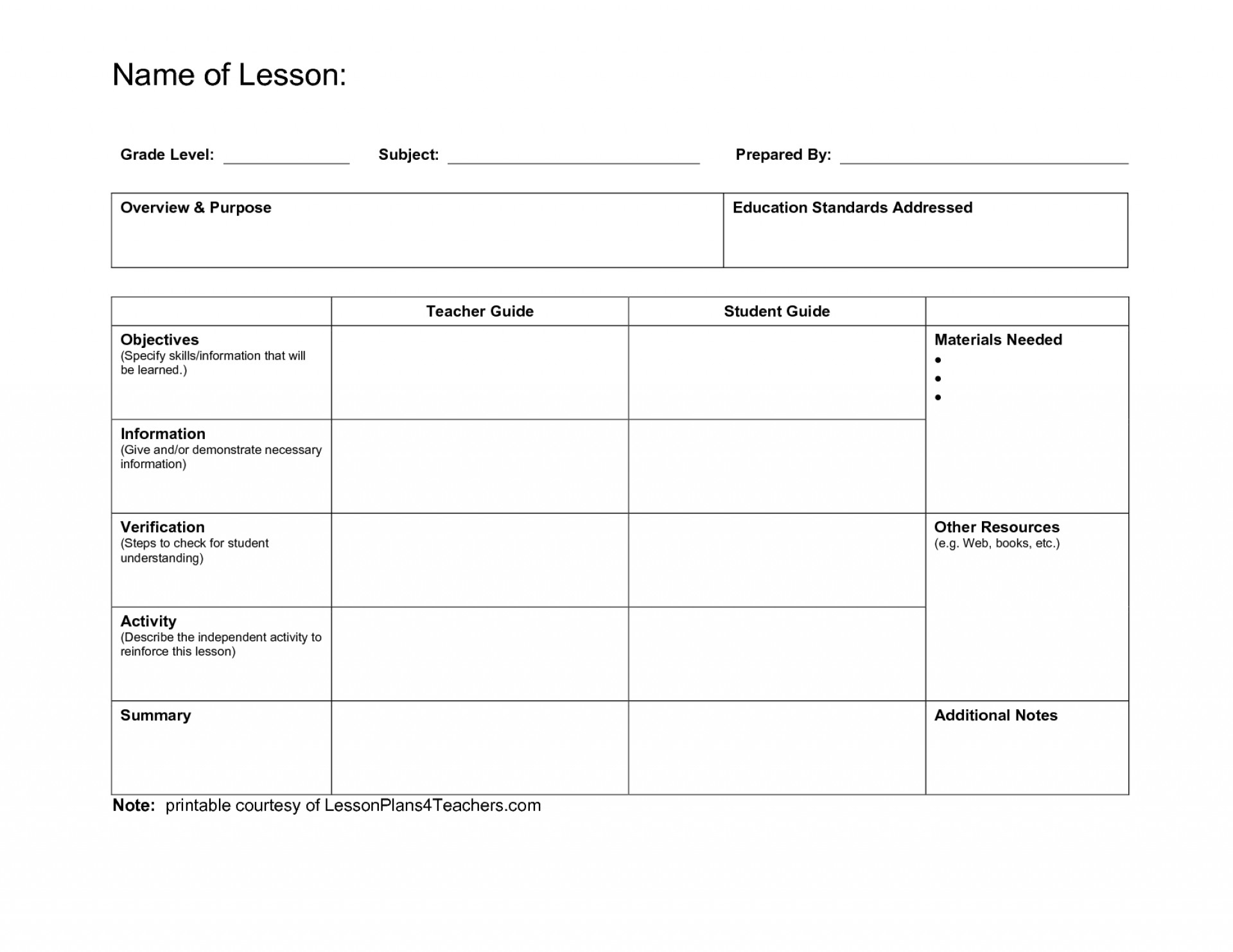 Staggering Blank Lesson Plan Template ~ Ulyssesroom - Free Printable Lesson Plan Template Blank