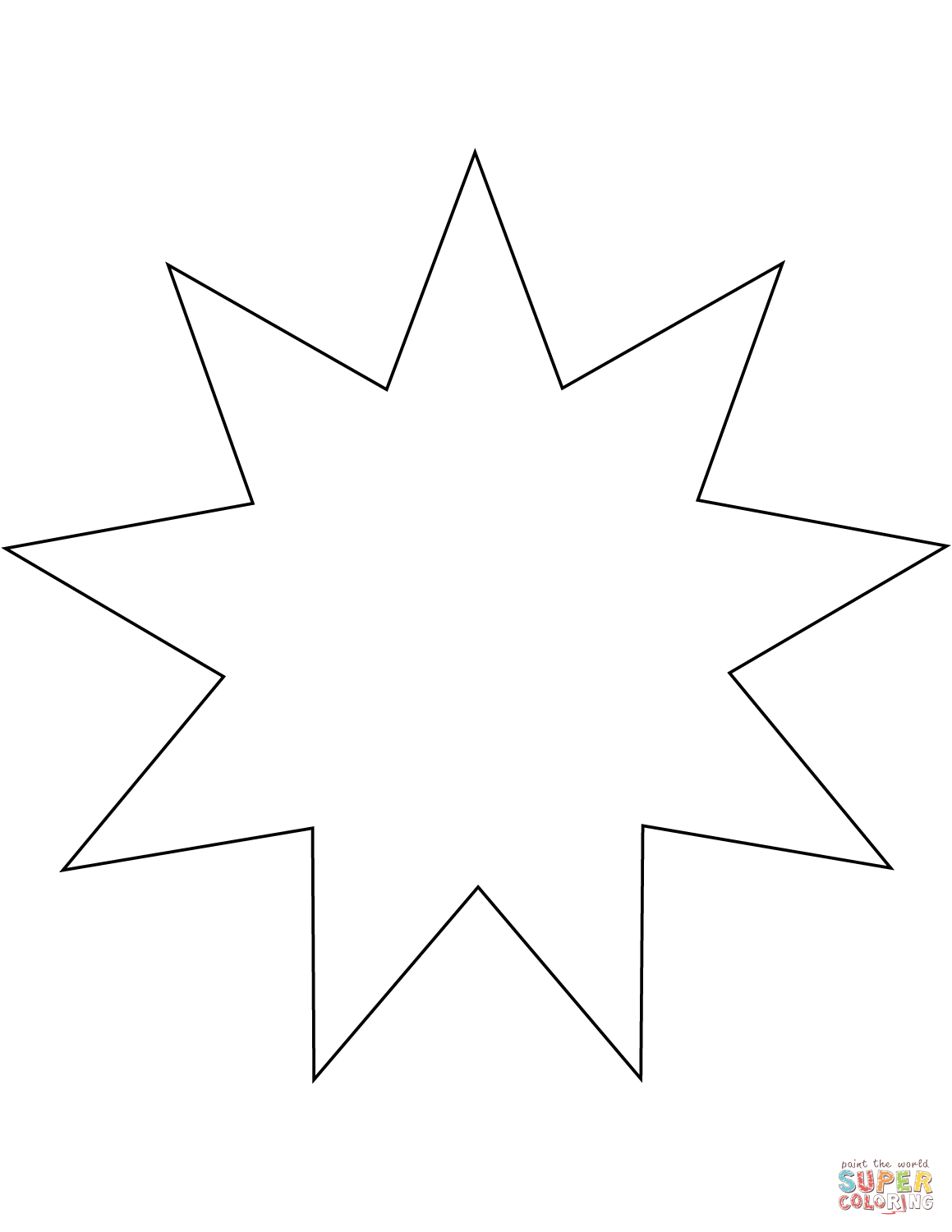 Star Coloring Pages | Free Printable Pictures - Free Printable Christmas Star Coloring Pages