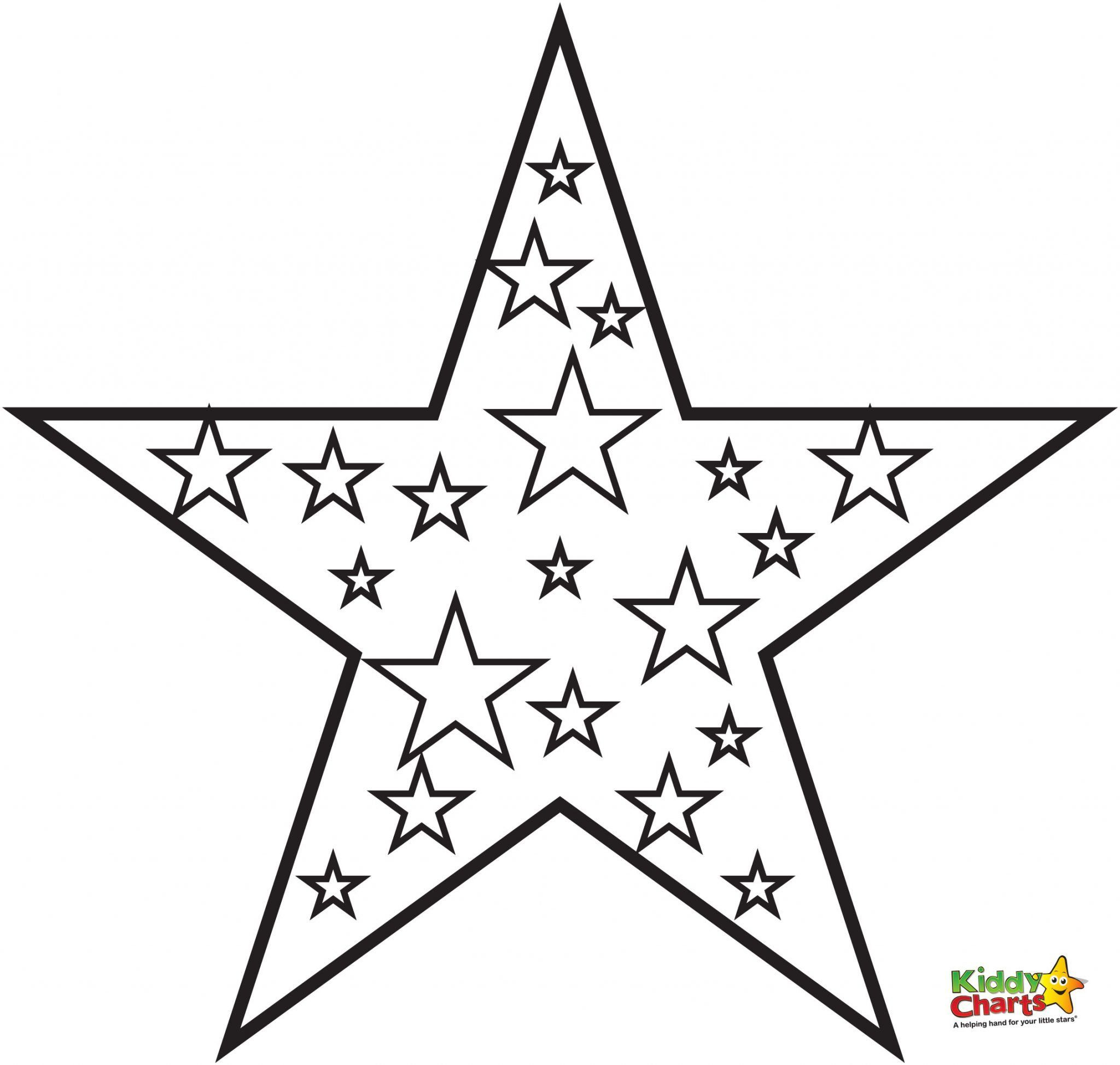 Star Coloring Pages | Froth - Free Printable Christmas Star Coloring Pages