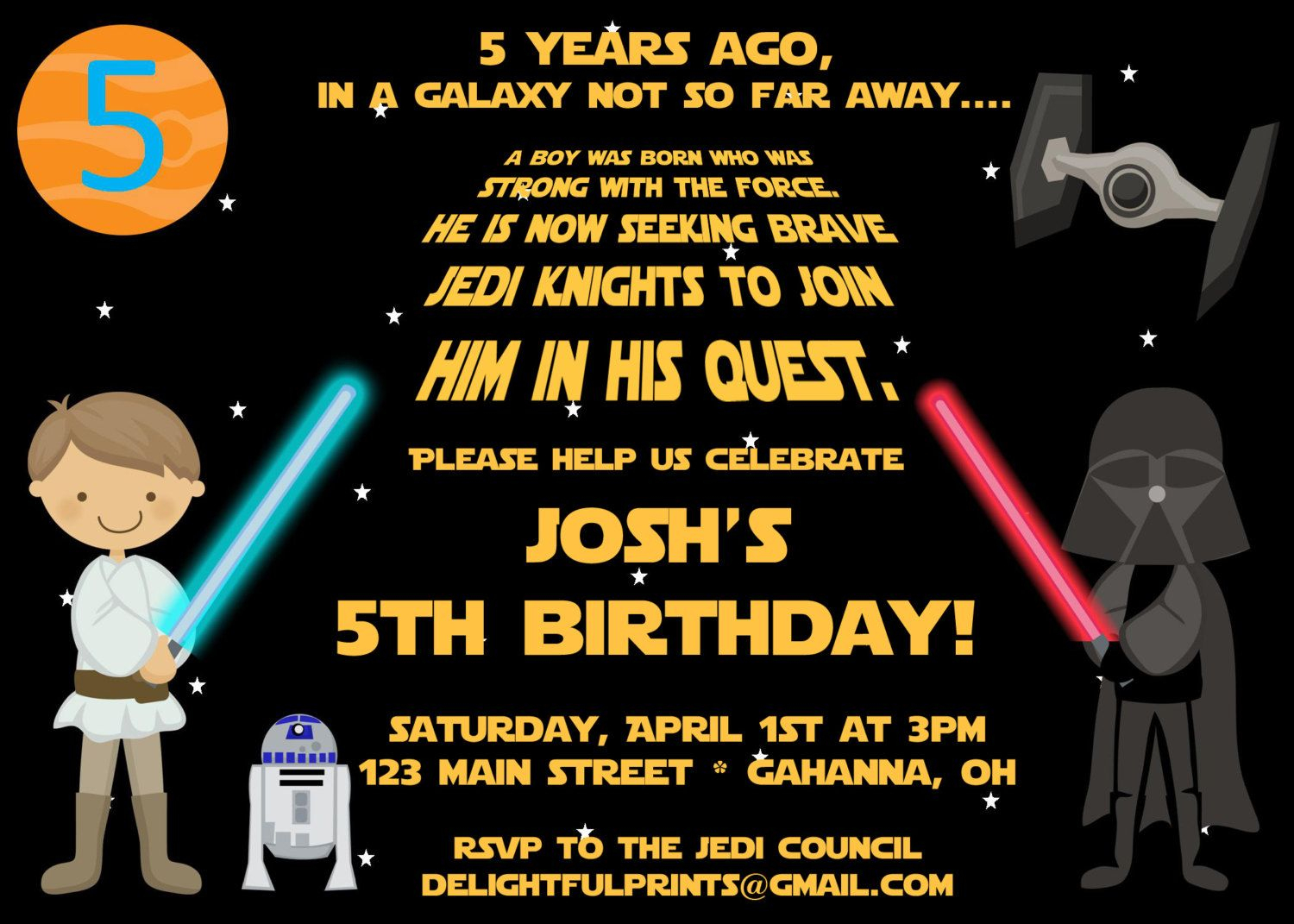 Star Wars Birthday Party Invitations | Free Printable Birthday - Star Wars Invitations Free Printable