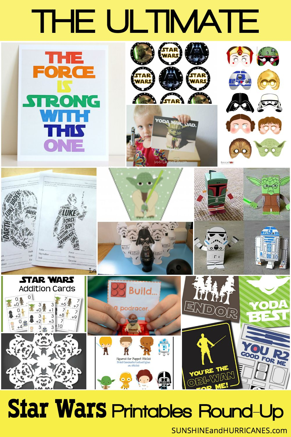 Star Wars Printables An Out Of This World Round-Up - Star Wars Printable Cards Free