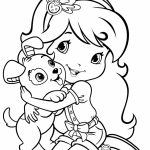 Strawberry Shortcake Coloring Pages Free Printable 4 #25832   Strawberry Shortcake Coloring Pages Free Printable