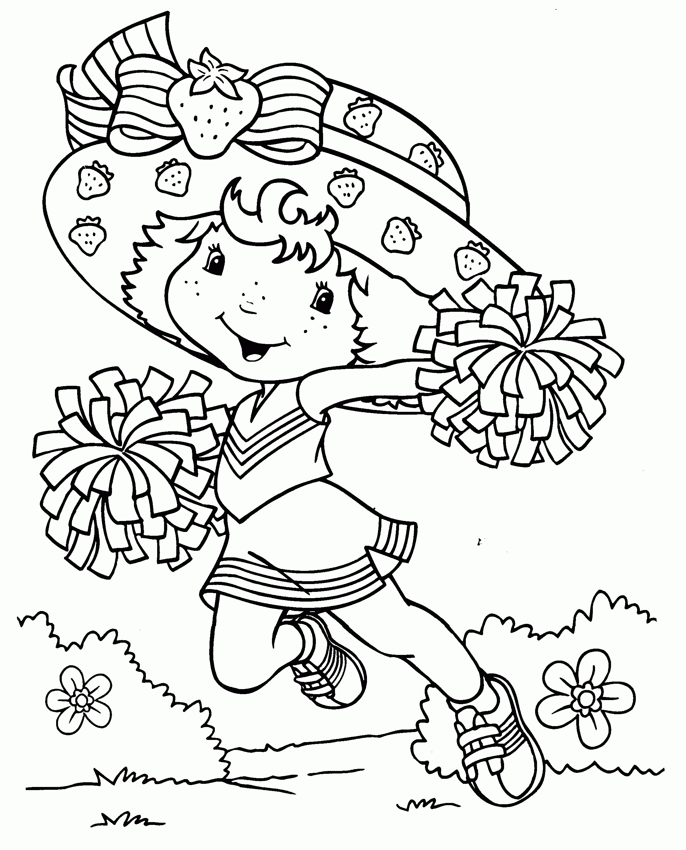 Strawberry Shortcake To Download For Free - Strawberry Shortcake - Strawberry Shortcake Coloring Pages Free Printable