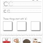 Subscriber Exclusive Freebie}   Letter C: Write, Cut & Paste   Free Printable Preschool Worksheets Letter C