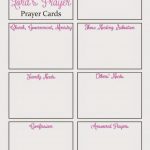 Subscriber Freebie | Diary Of A War Room / Prayer Closet | Prayers   Free Printable Prayer Cards