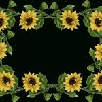 Sunflower Border Clip Art Free Clipart Collection   Free Printable Sunflower Stationery