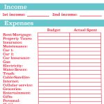 Take Control Of Your Personal Finances With This Free Printable For   Free Printable Budget Worksheets