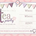 Tea Party Invitation Template Download – Invitetown | Girls' Tea   Free Printable Kitchen Tea Invitation Templates