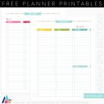 Teacher Planner + 3 New Printable Planner Freebies | Misstiina   Printable Teacher Planner Free