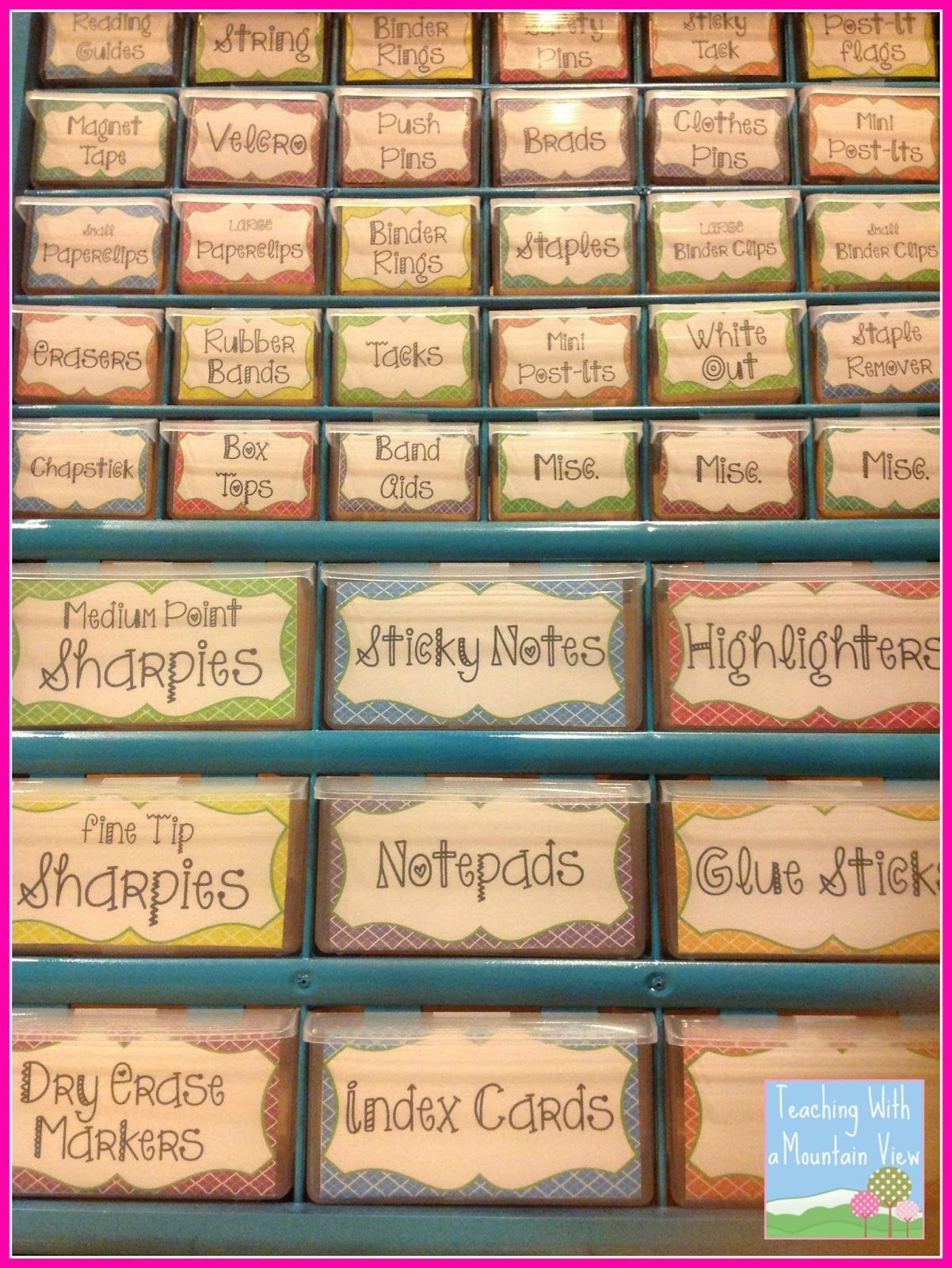 Teacher Toolbox Organizerat Last! | Classroom Organization - Free Printable Teacher Toolbox Labels