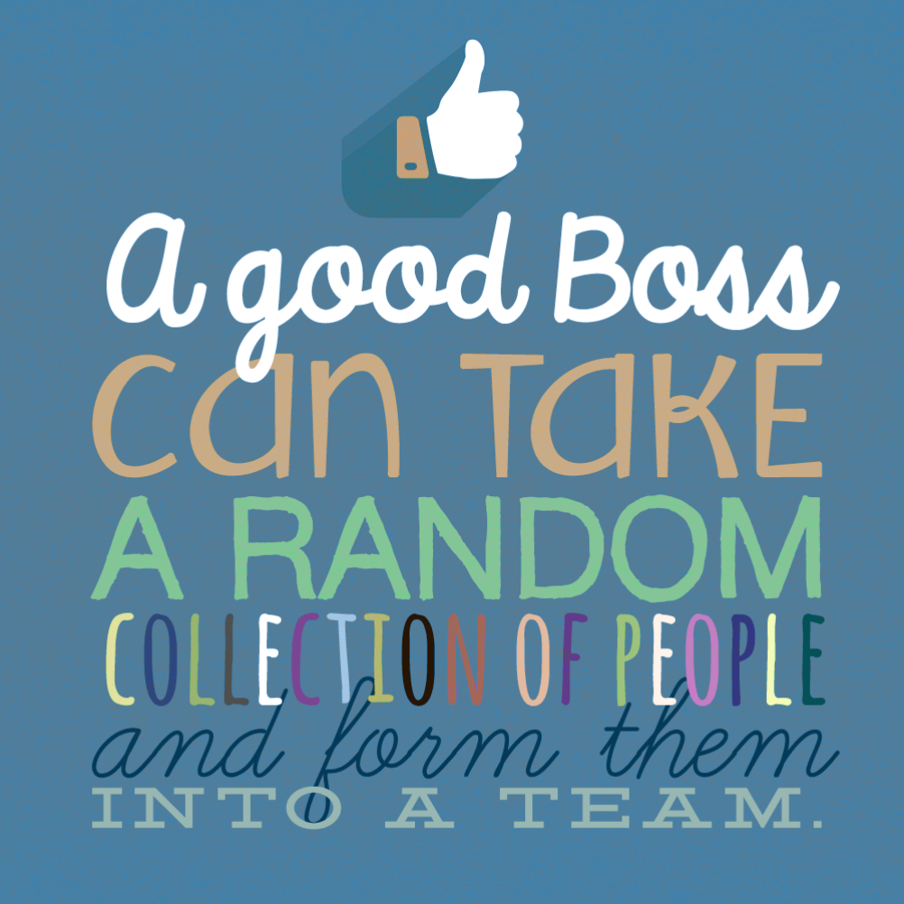 Teamwork - Free Boss Day Card | Greetings Island - Free Printable Funny Boss Day Cards