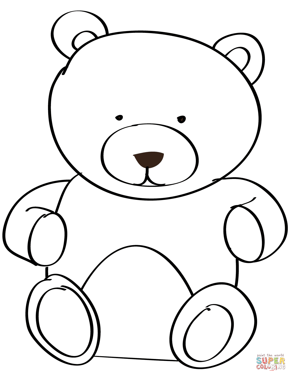 Teddy Bear Coloring Pages | Free Coloring Pages - Teddy Bear Coloring Pages Free Printable