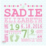 Template: Free Printables Birth Announcement Template. Birth   Free Printable Baby Announcement Templates