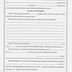 Ten Quick Tips For Will | Invoice And Resume Template Ideas   Free Printable Will Papers