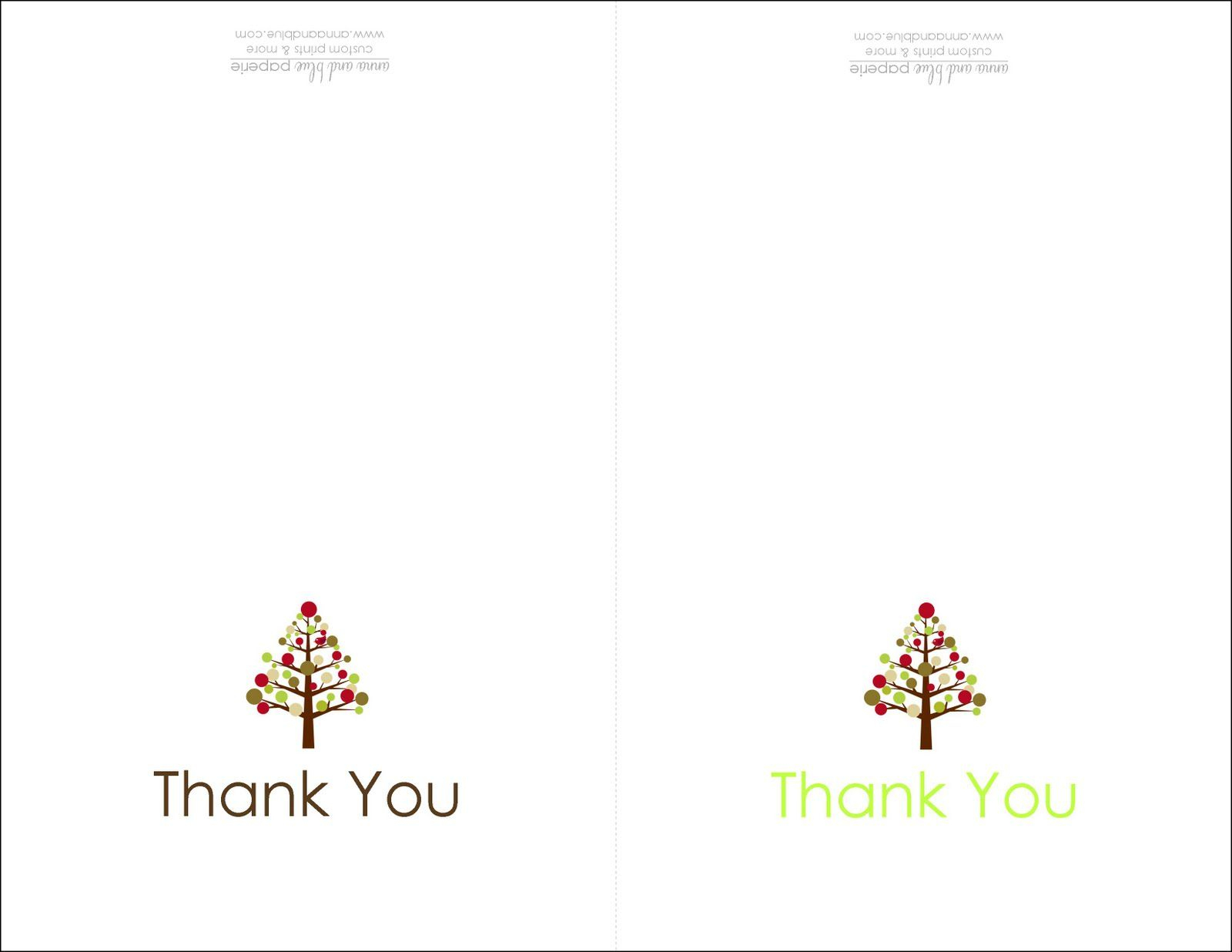 Thank You Cards Printable | Printable - Christmas Thank You Cards Printable Free