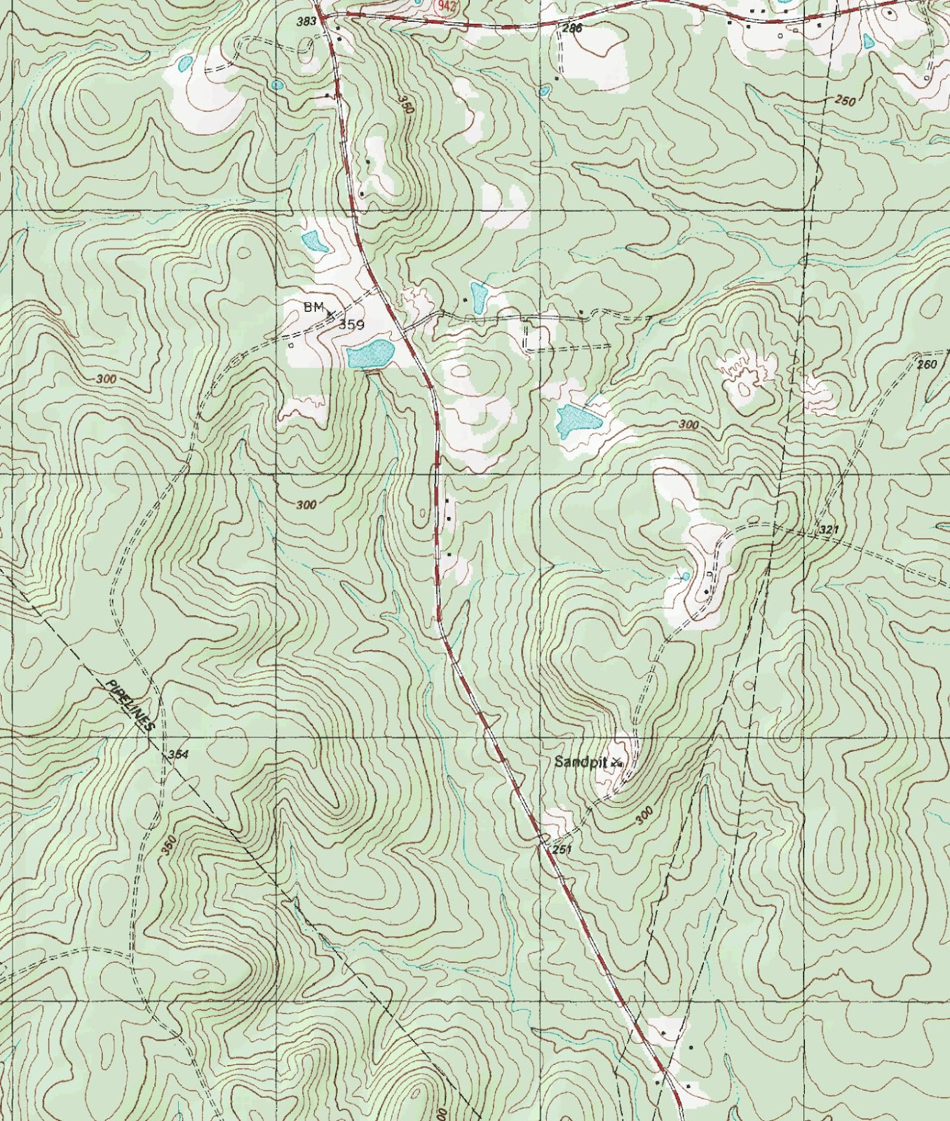 The Barefoot Peckerwood: Free Printable Topo Maps - Free Printable Topo Maps