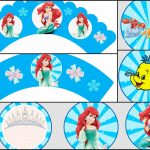 The Little Mermaid: Free Printable Toppers And Wrappers. | Party   Free Printable Little Mermaid Birthday Banner