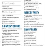 The Perfect Grad Party Checklist! For More Helpful Tips On Planning   Free Printable Graduation Party Games