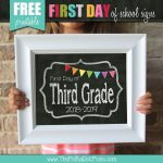 The Polka Dot Posie: Your Back To School Countdown Checklist!   Free Printable Fragrance Free Signs