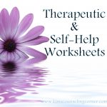Therapy And Self Help Worksheets   Free Printable Therapy Worksheets