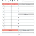 This Free Printable Daily Planner Changes Everything. Finally A Way   Free Printable Academic Planner