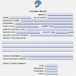 This Is How Free Catering | Invoice And Resume Template Ideas   Free Printable Catering Invoice Template
