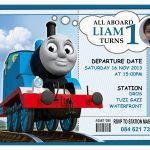 Thomas The Train Birthday Invites | Birthdaybuzz   Thomas Invitations Printable Free