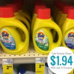 Tide Simply Clean Coupons | Best Laundry Detergent Sales Regarding   Free All Detergent Printable Coupons