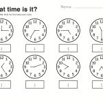Time Elapsed Worksheets To Print | Math Fun | Free Kindergarten   Elapsed Time Worksheets Free Printable
