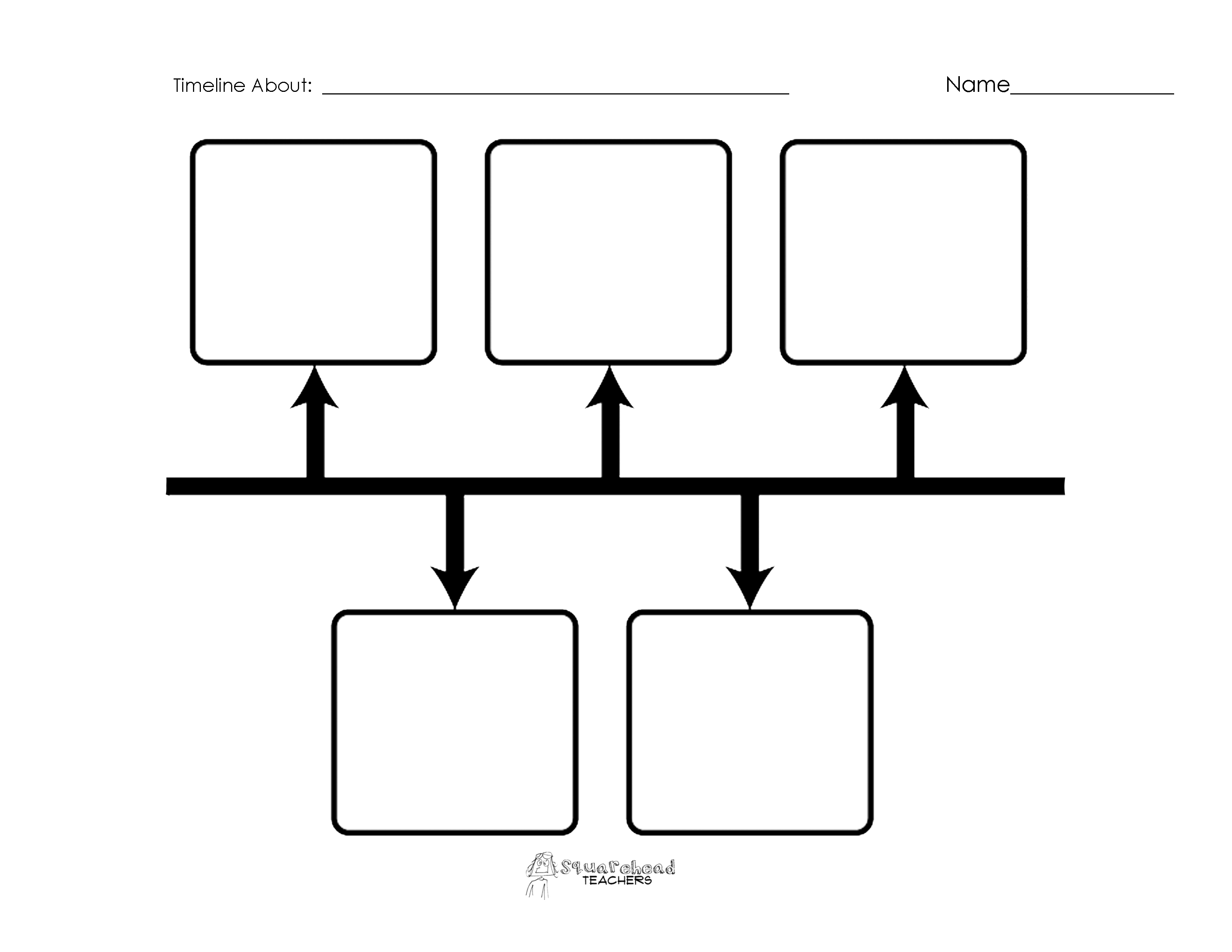 Timeline Clipart For Kids Collection - Free Blank Timeline Template Printable