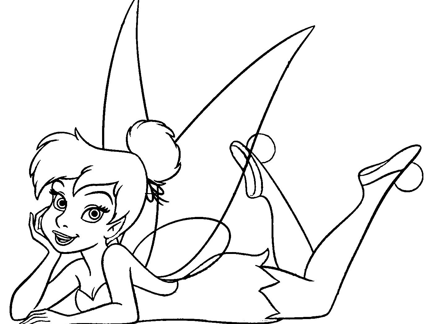 Tinkerbell Colouring Pages Games Online Coloring Free Color Pirate - Tinkerbell Coloring Pages Printable Free