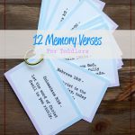 Toddler Bible Memory Verses. Free Printables Included To Take Along   Free Printable Bible Crafts For Preschoolers