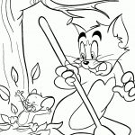 Tom And Jerry Fall Coloring Pages For Kids, Printable Free | Fall   Free Printable Tom And Jerry Coloring Pages