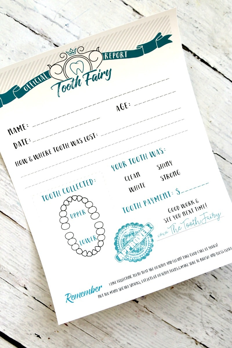 Tooth Fairy Free Printable Certificate - Free Printable Tooth Fairy Certificate