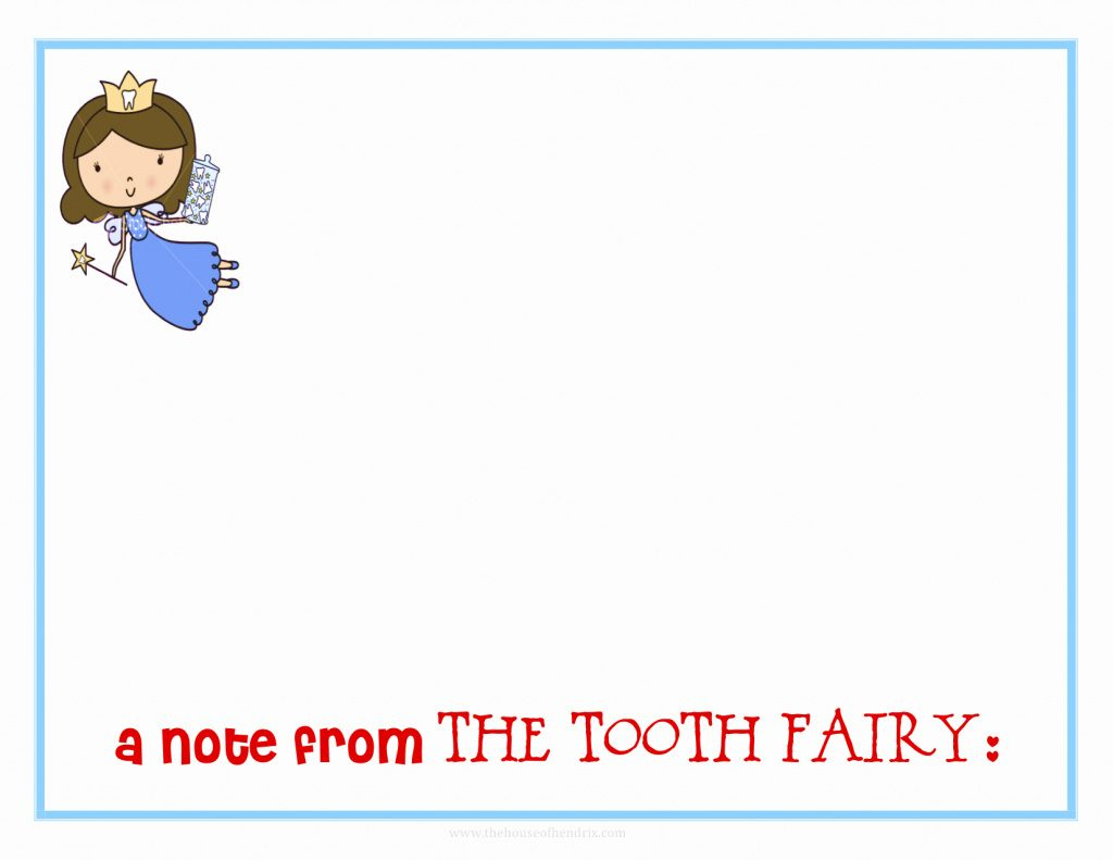 Tooth Fairy Letterhead Template Free Inspirational Free Coloring - Tooth Fairy Stationery Free Printable