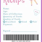 Tooth Fairy Receipt And Many Other Awesome Printables | Xixi <3   Free Printable Tooth Fairy Letter And Envelope