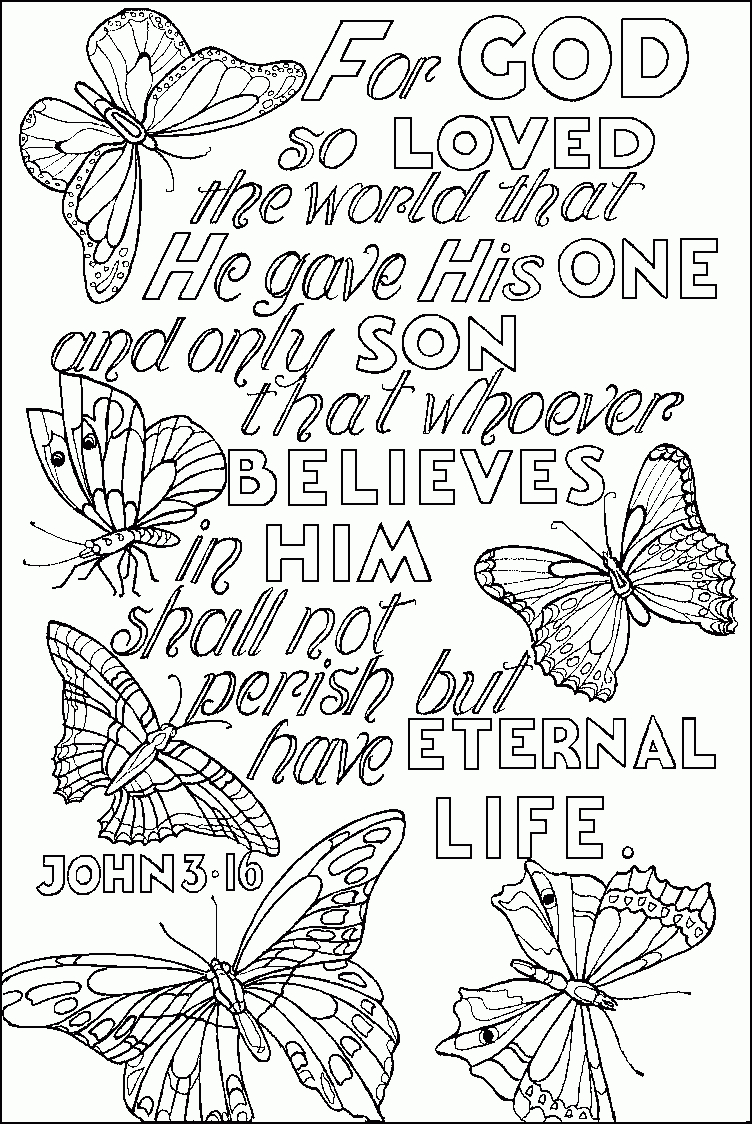 Top 10 Free Printable Bible Verse Coloring Pages Online | Christian - Free Printable Christian Coloring Pages