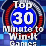 Top 30 Minute To Win It Games   For Adults, Kids, Teens (Plus   Free Printable Minute To Win It Invitations
