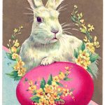 Top Vintage Easter Graphics Vector Design » Free Vector Art, Images   Free Printable Vintage Easter Images
