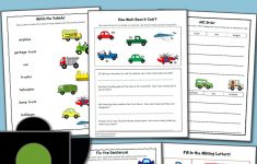 Free Printable Transportation Worksheets For Kids