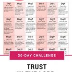 Trust In The Lord + 30 Day Trust Challenge Free Printable   Free Printable Bible Studies For Men