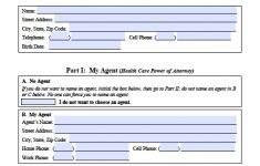 Free Printable Medical Power Of Attorney Forms