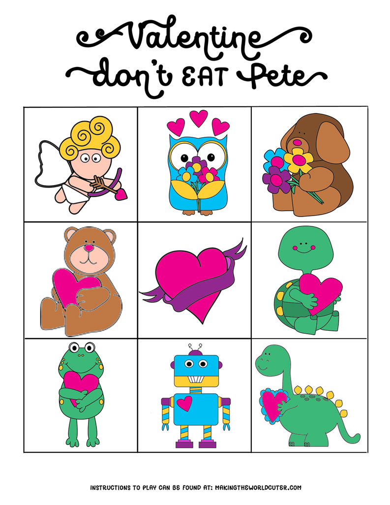 Valentine-Don&amp;#039;t-Eat-Pete-Color-4X6 - Don T Eat Pete Free Printable