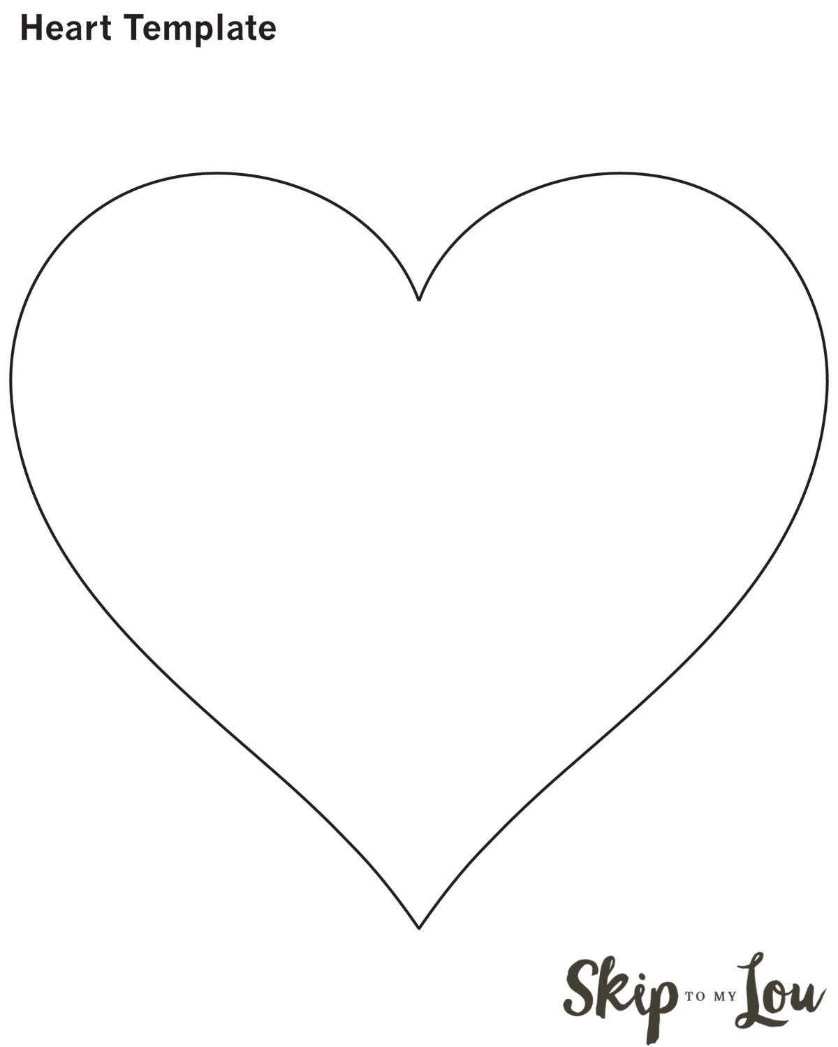 Valentine Heart Attack Idea With Free Printable Heart Template - Free Printable Valentine Heart Patterns