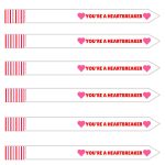 Valentine's Day Ideas With Free Printable Labels For Test Tubes And   Free Printable Heart Labels